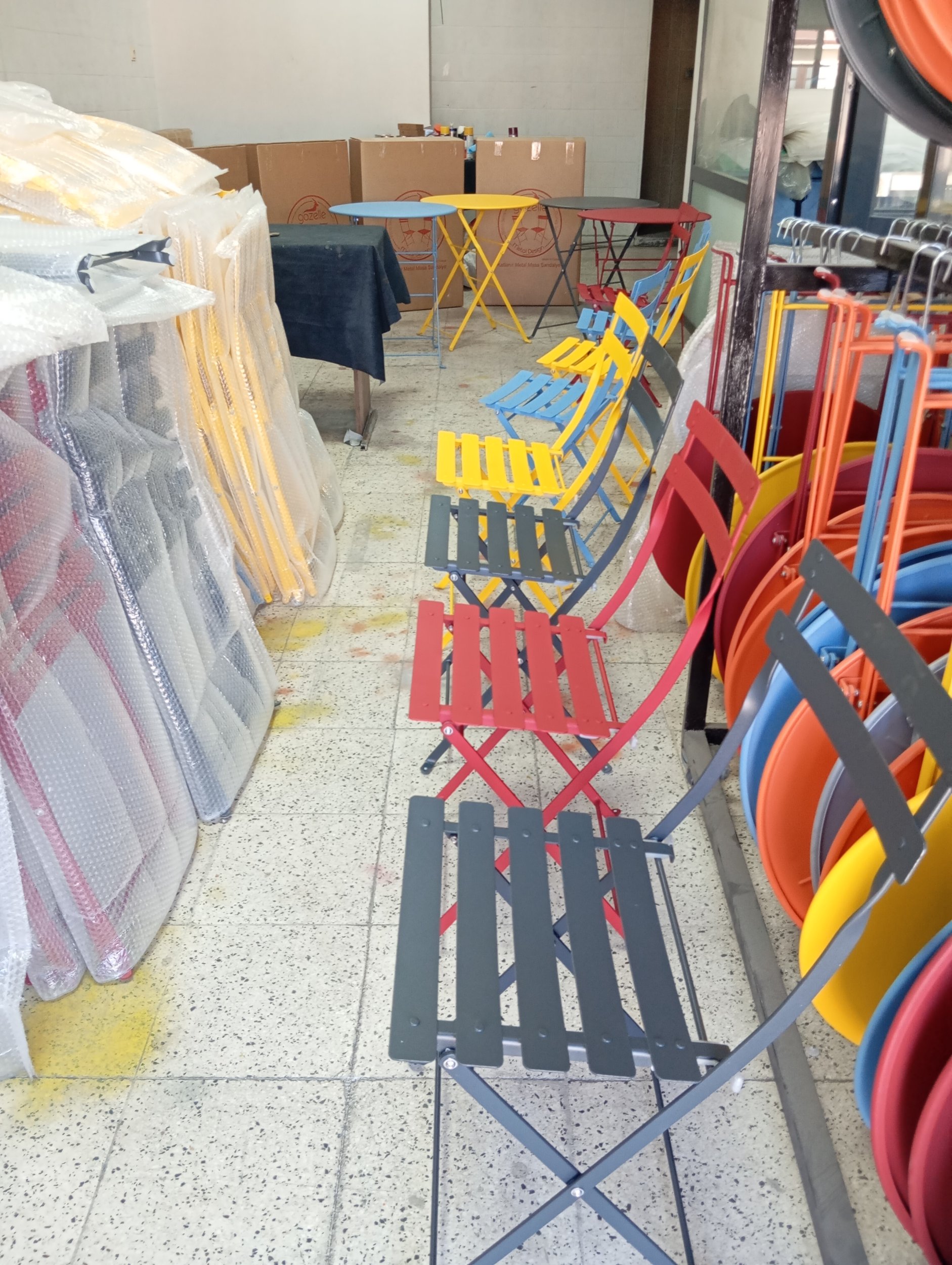 Bistro Serisi 2li Sandalye Antrasit Gri